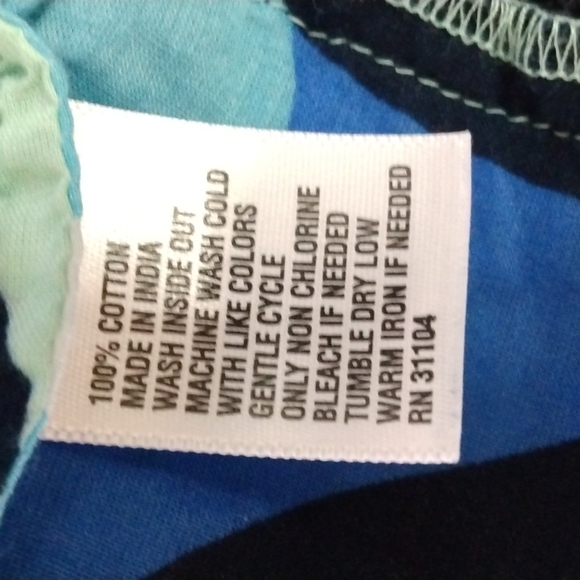 Crown & Ivy | Petite L abstract floral print tunic top - Picture 4 of 11